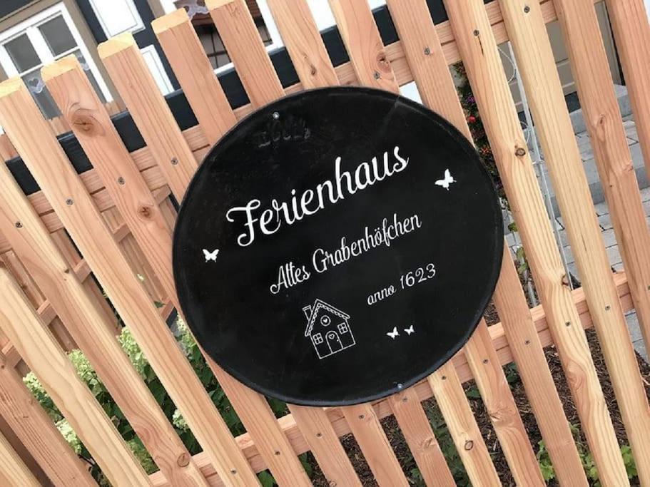 Altes Grabenhoefchen - 5 Sterne Ferienhaus Sondheim Ngoại thất bức ảnh